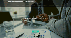 Desktop Screenshot of lmminternationalconsulting.com